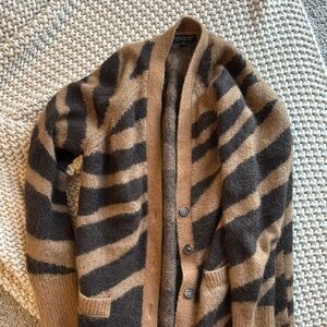 Zebra Pattern cardigan